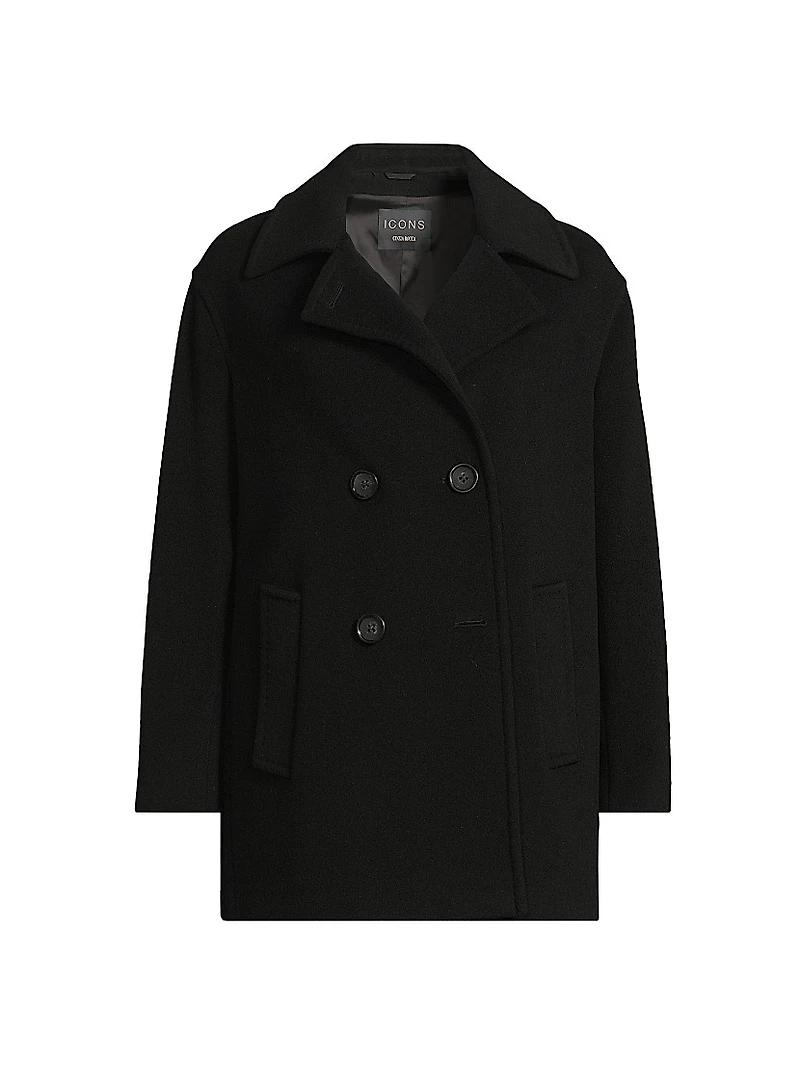 Icons Notch Collar Peacoat