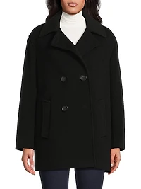 Icons Notch Collar Peacoat