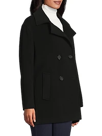 Icons Notch Collar Peacoat