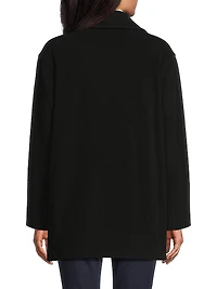 Icons Notch Collar Peacoat