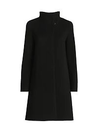 Icons Envelope Collar Mid Length Coat