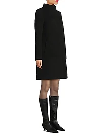 Icons Envelope Collar Mid Length Coat