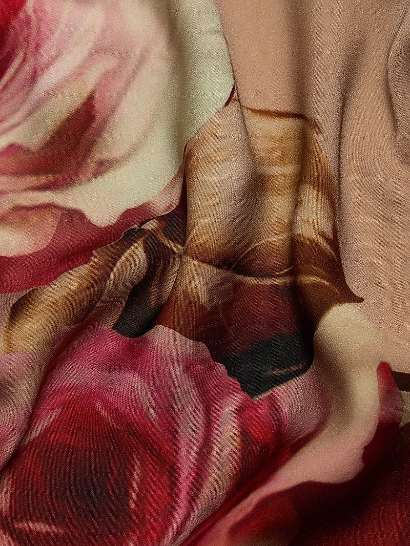 Shira Floral Silk Blouse