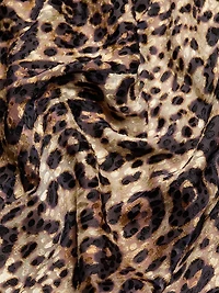 Nomi Leopard-Printed Silk-Blend Midi-Dress