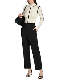 Bayla Straight-Leg Pants