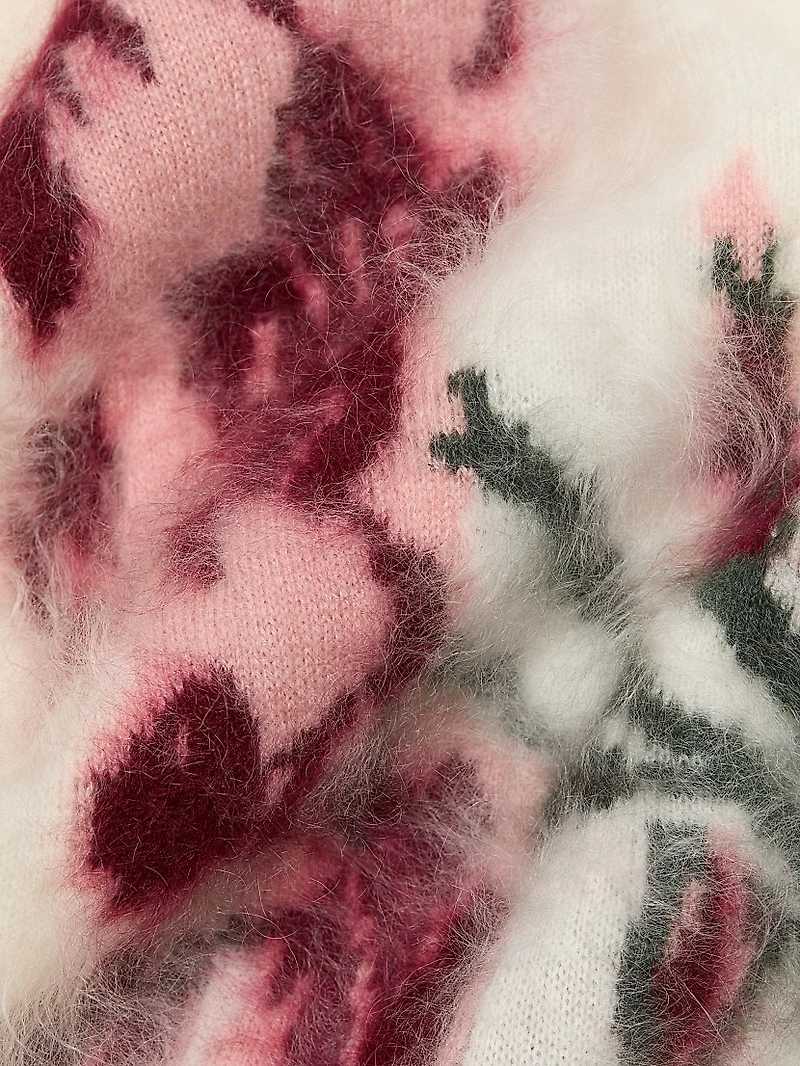 Roberta Floral Cashmere Sweater