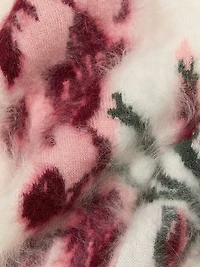 Roberta Floral Cashmere Sweater