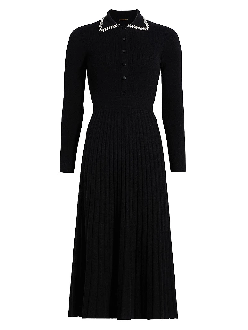 Penny Cashmere Midi-Sweaterdress