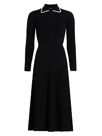 Penny Cashmere Midi-Sweaterdress