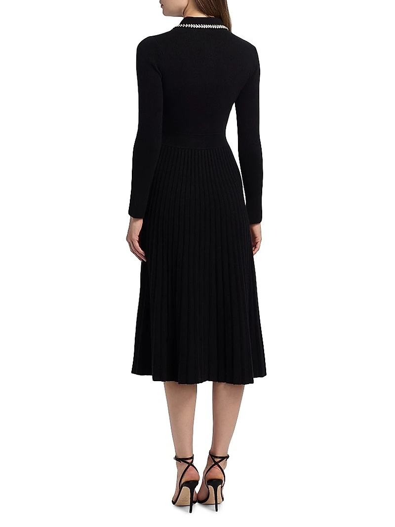 Penny Cashmere Midi-Sweaterdress