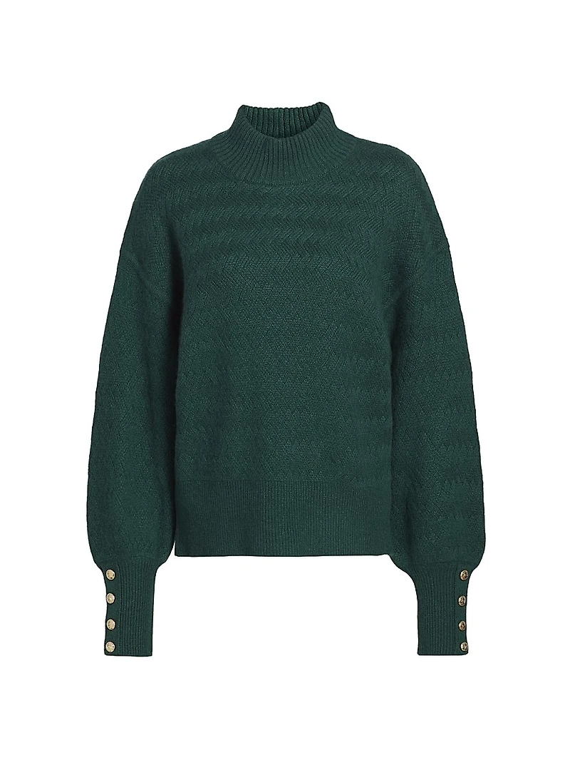 Tricia Turtleneck Cashmere Sweater
