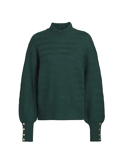 Tricia Turtleneck Cashmere Sweater