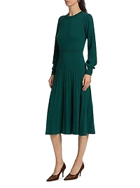 The Aviva Cashmere Midi-Dress