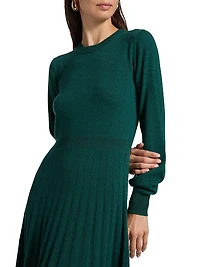 The Aviva Cashmere Midi-Dress