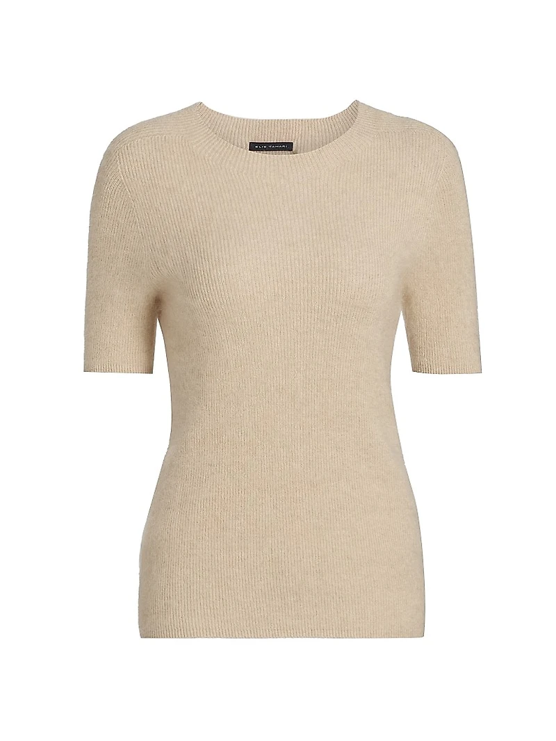 Yelena Ribbed Cashmere Sweater