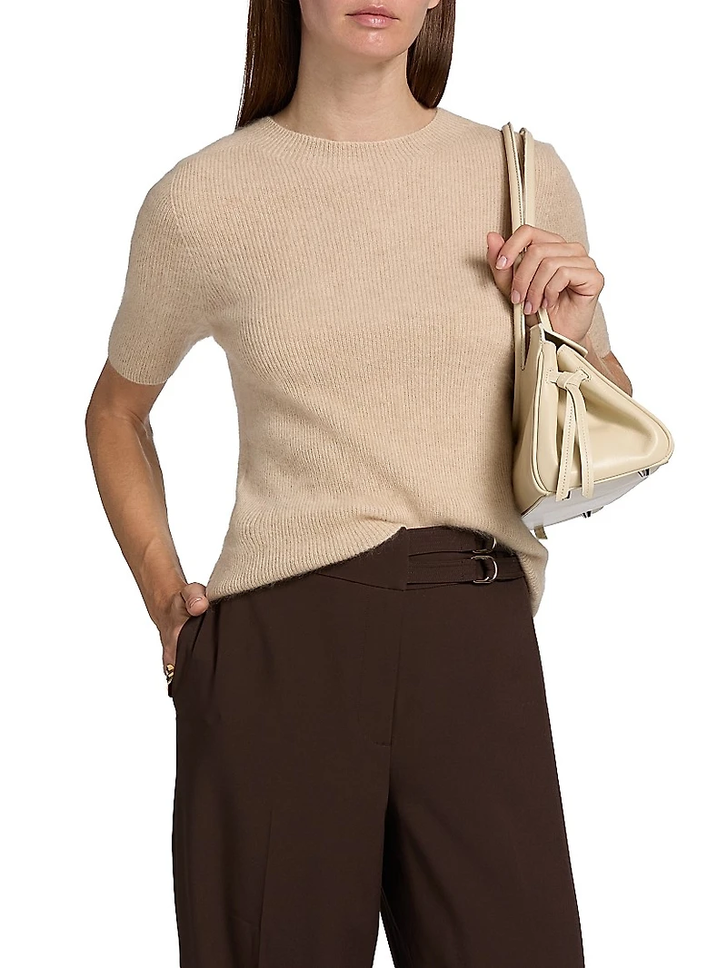 Yelena Ribbed Cashmere Sweater