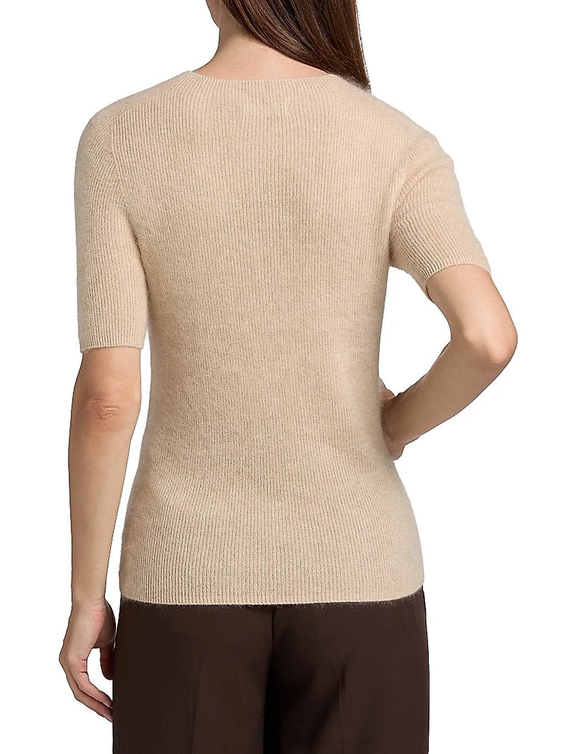 Yelena Ribbed Cashmere Sweater