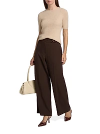 Yelena Ribbed Cashmere Sweater