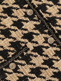Juno Houndstooth Tweed Jacket
