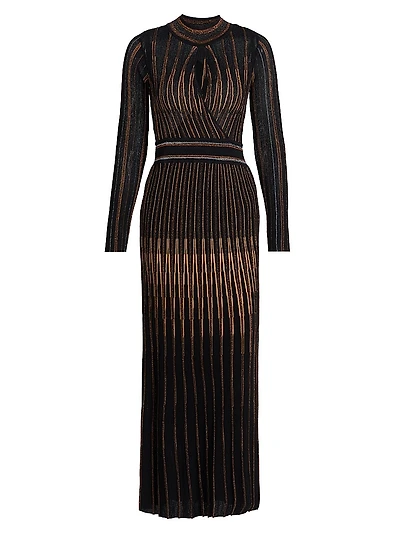 The Alicia Keyhole Maxi Sweaterdress