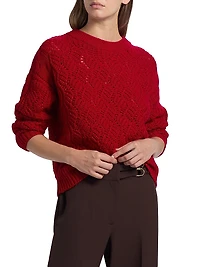 Raya Crewneck Cashmere Sweater