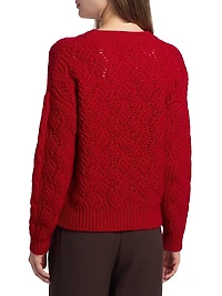 Raya Crewneck Cashmere Sweater