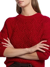 Raya Crewneck Cashmere Sweater
