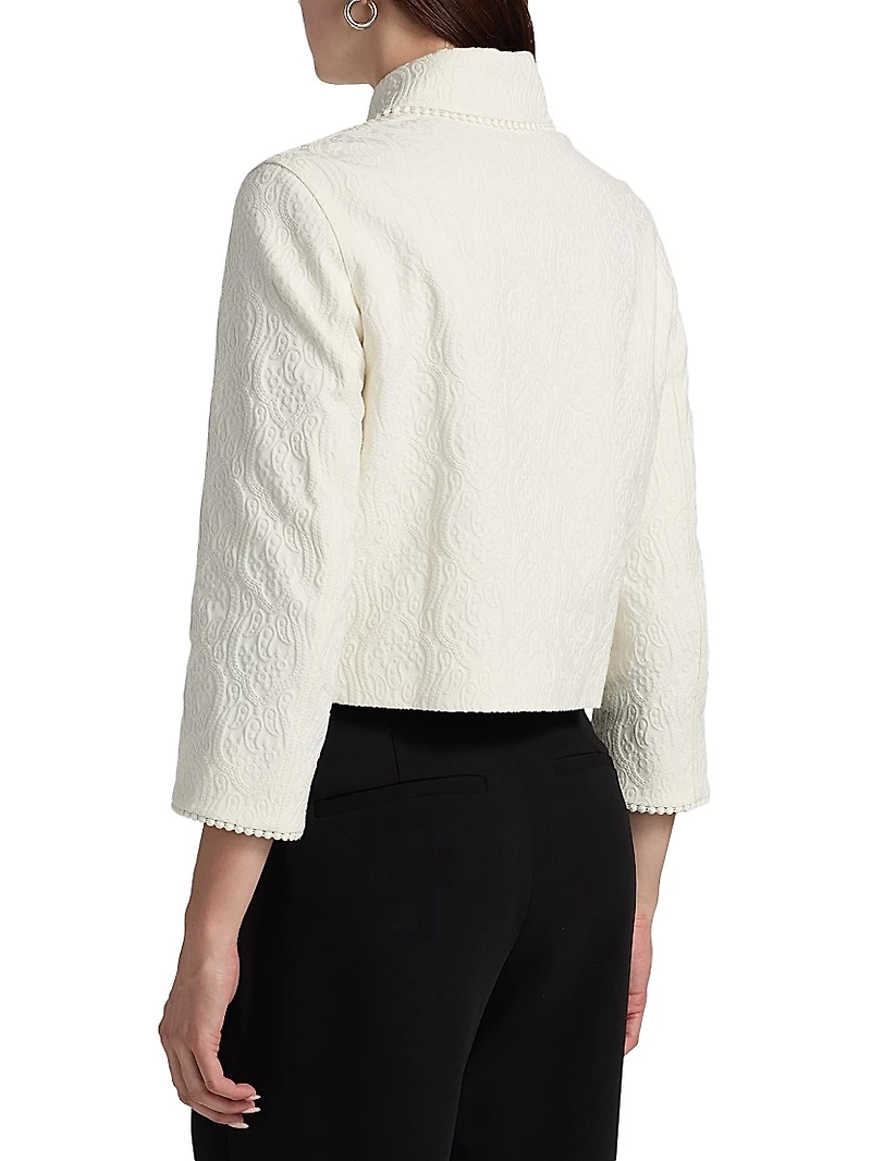 Fil Coupé Jacquard Shacket