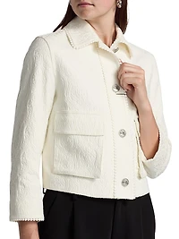 Fil Coupé Jacquard Shacket