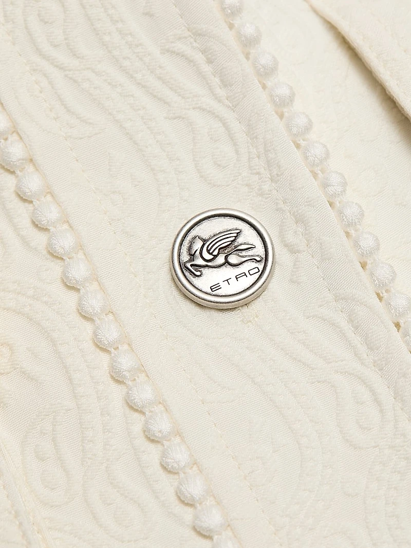 Fil Coupé Jacquard Shacket