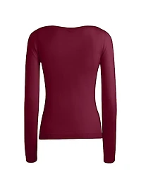 Embroidered Wool-Blend Sweater
