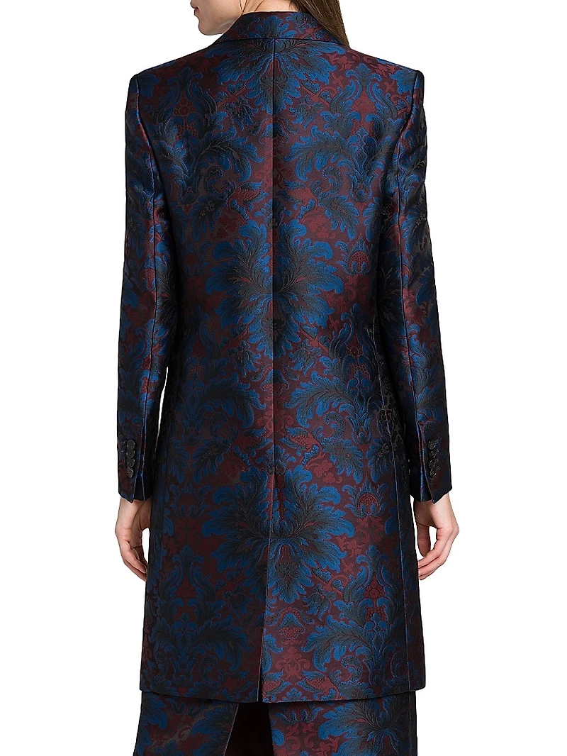 Jacquard Top Coat