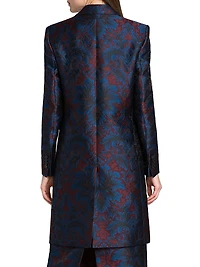 Jacquard Top Coat