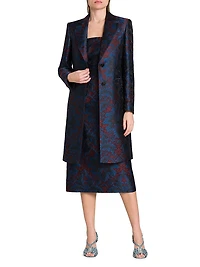 Jacquard Top Coat
