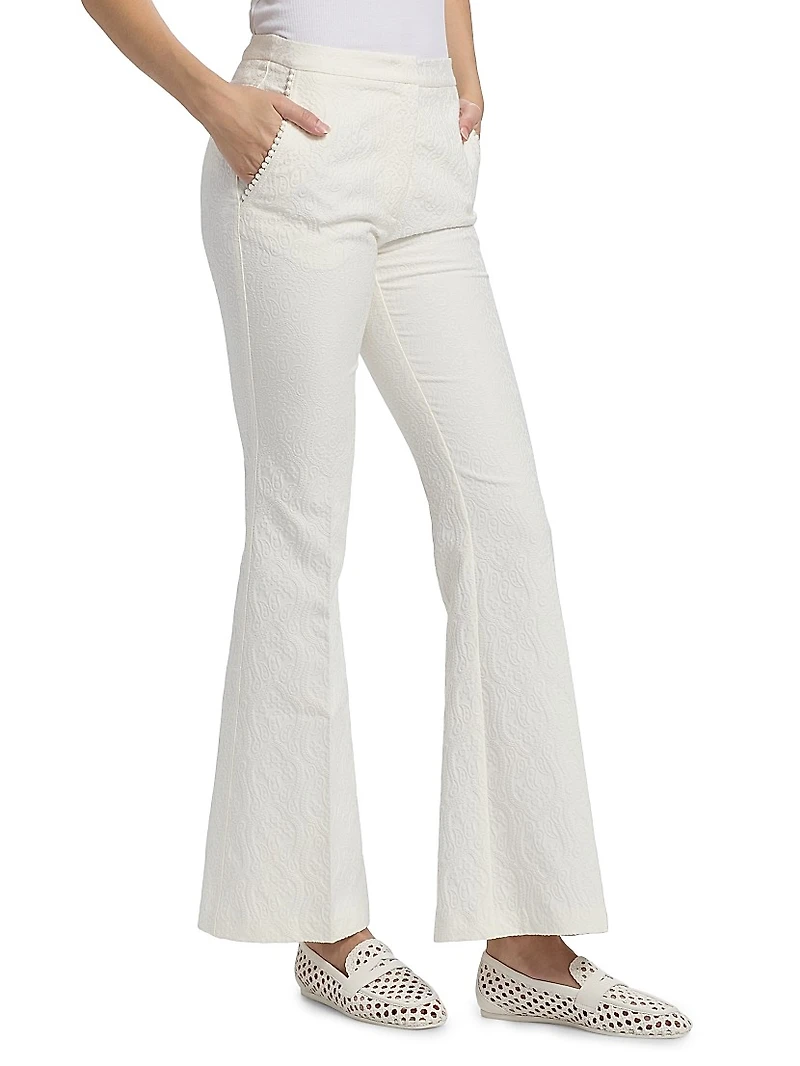 Fil Coupé Jacquard Pants