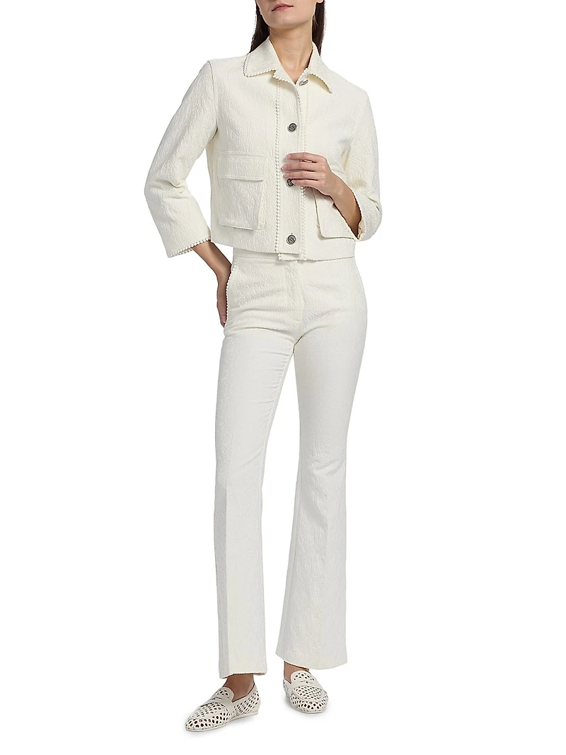 Fil Coupé Jacquard Pants