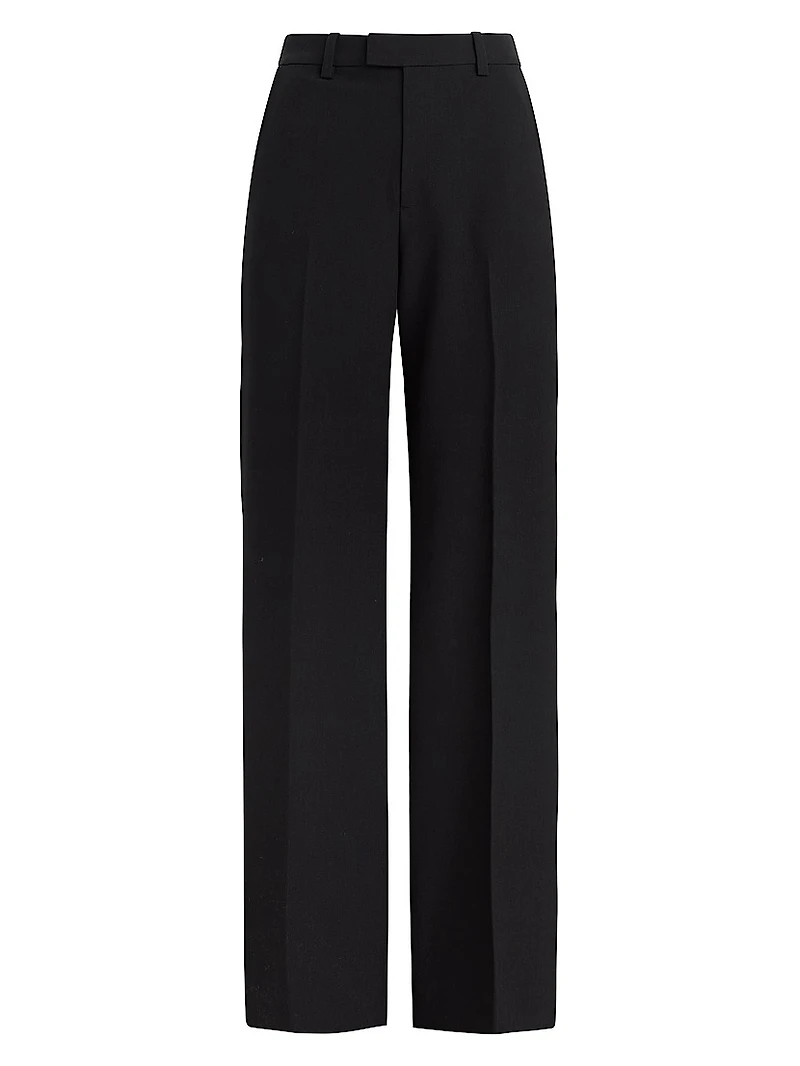 Odessa High-Rise Straight-Leg Pants