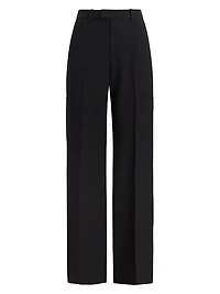 Odessa High-Rise Straight-Leg Pants