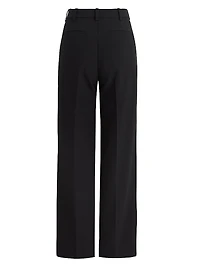 Odessa High-Rise Straight-Leg Pants