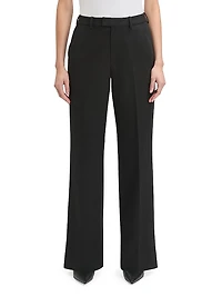 Odessa High-Rise Straight-Leg Pants