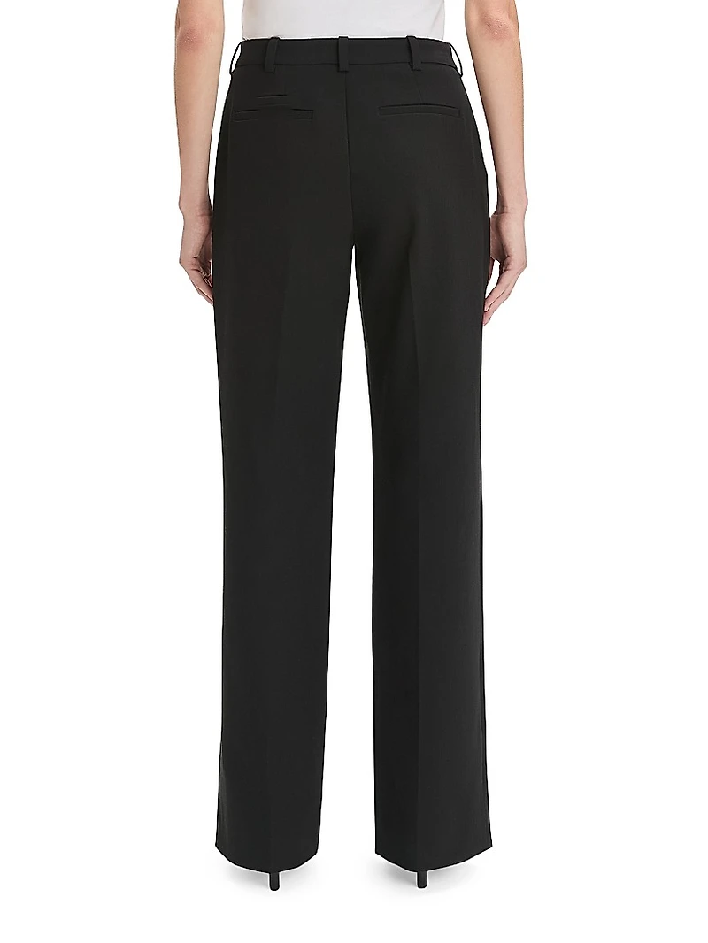 Odessa High-Rise Straight-Leg Pants