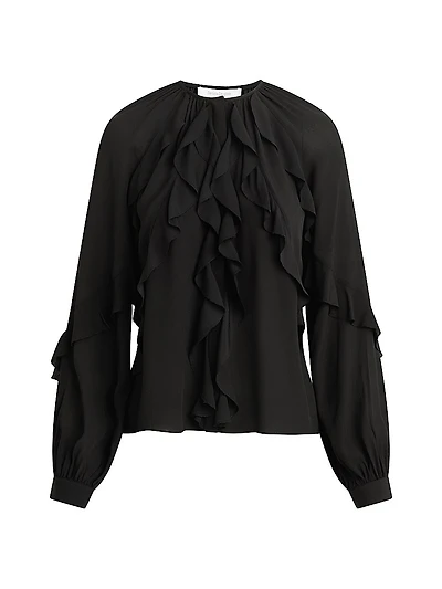 Because Of You Ruffled Blouse