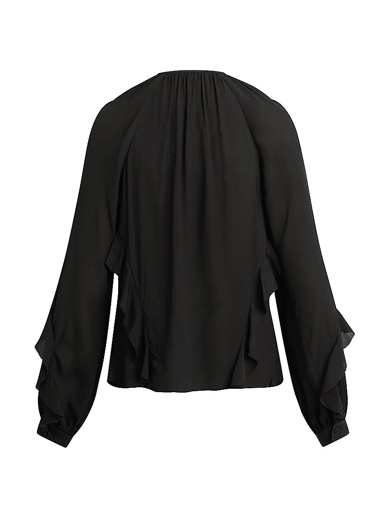 Because Of You Ruffled Blouse