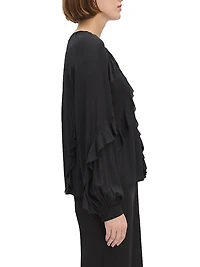 Because Of You Ruffled Blouse