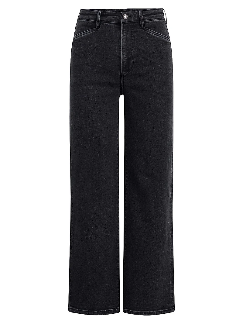 The Mischa Denim High-Rise Wide-Leg Jeans