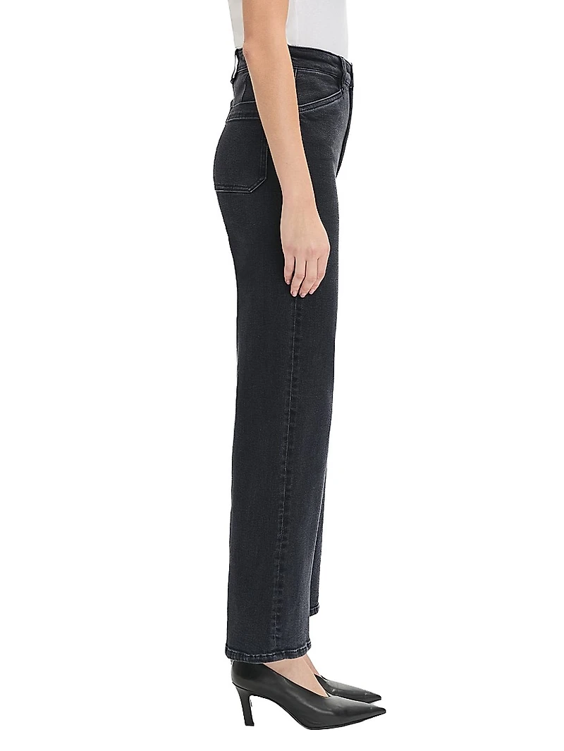 The Mischa Denim High-Rise Wide-Leg Jeans