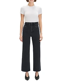 The Mischa Denim High-Rise Wide-Leg Jeans