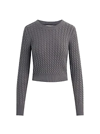 Feel Good Cable-Knit Sweater