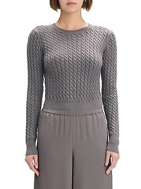 Feel Good Cable-Knit Sweater