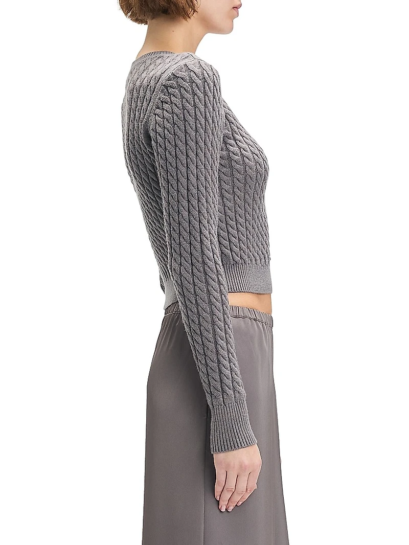 Feel Good Cable-Knit Sweater